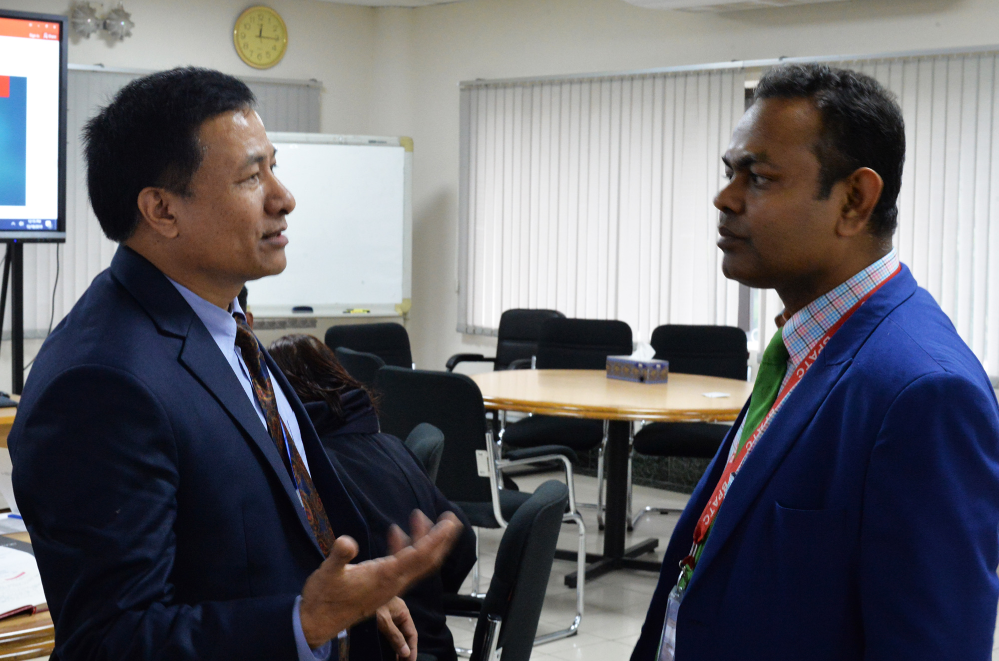 Dr. Md. Mohoshin Ali Director (IP) and Director (LTA), Brief them