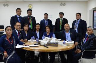 Nepal Staff College team visited bpatc