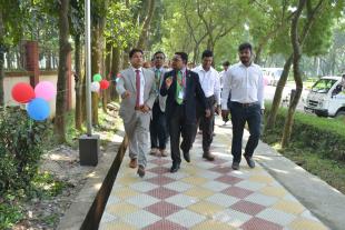 Inauguration of Running Track 