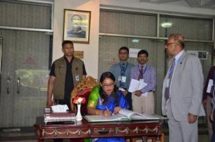 Saima Wazed Hossain at BPATC as Guest Speaker for 62nd FTC